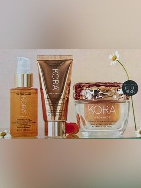 KORA Organics Turmeric Brightening Trio